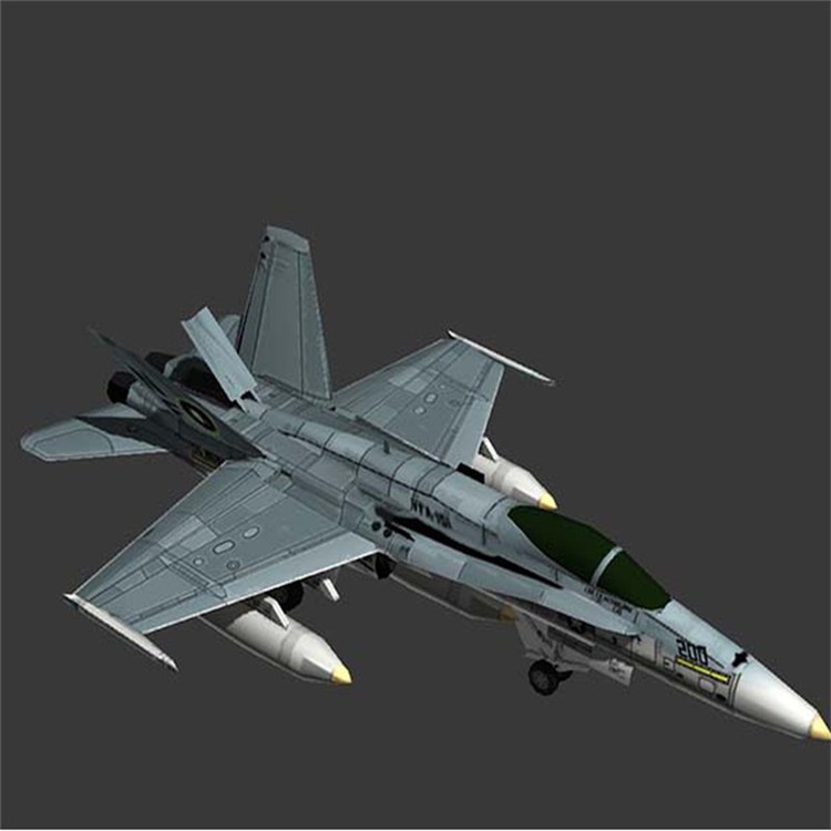 巢湖3D舰载战斗机模型